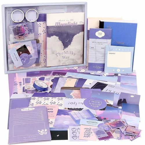 English Fiction VINTAGE SCRAPBOOK MOONLIGHT,