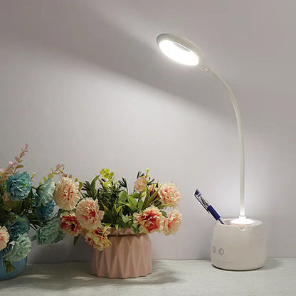 Flexible Desk Lamp and mobile phone holder