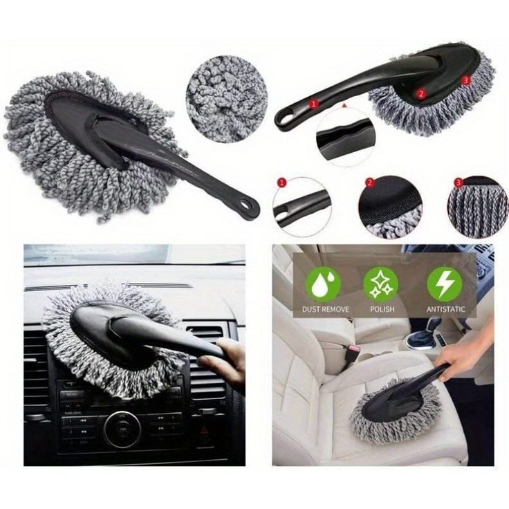 microfiber car duster.